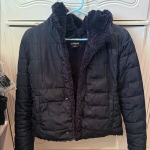Bebe Women's Dark blue Puffer Jacket